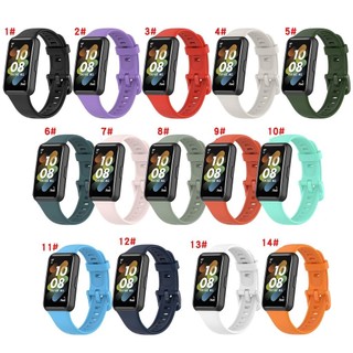 Dành cho Huawei band 10 / 9 / 8 / 7 Dây đeo 2in1 + Bảo vệ màn hình Phim HD Chống trầy xước Nhiều màu sắc Dây đeo silicon mềm Dây đeo cổ tay