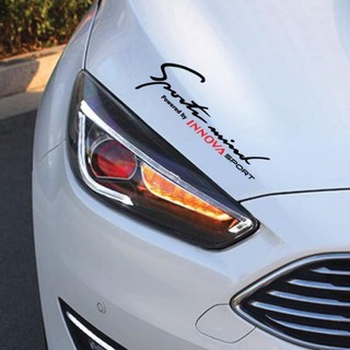Decal dán xe chữ ký sports mint innova, limited, bmw dán đầu xe nhiều mẫu, tem chữ ký nhiều mẫu độc đáo giá rẻ BH 24T