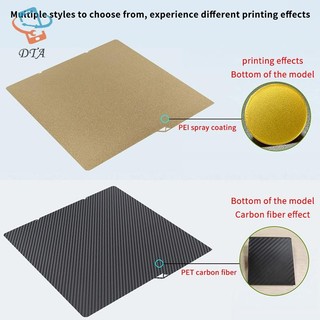 [DTA] Dành Cho Anycubic Kobra S1 Combo Plate Pei Sheet 264x276 PEI Họa Tiết Hai Mặt Nhiệt Cho Kobra S1C Phụ Kiện Máy In 3D VN