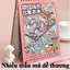 Sticker 3D Dòng Động Vật Nhãn Dán PET Sách Phong Cảnh 3D Thủ Công Nhãn Dán DIY