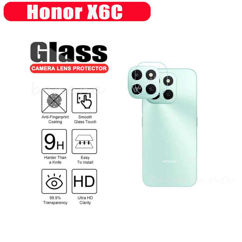Phim Kính Cường Lực 3 TRONG 1 Honor X6C Cho Honor X6B X7C X7B X8C X8B Full Cover Kính Bảo Vệ Màn Hình + Phim Ống Kính Máy Ảnh + Phim Mặt Sau