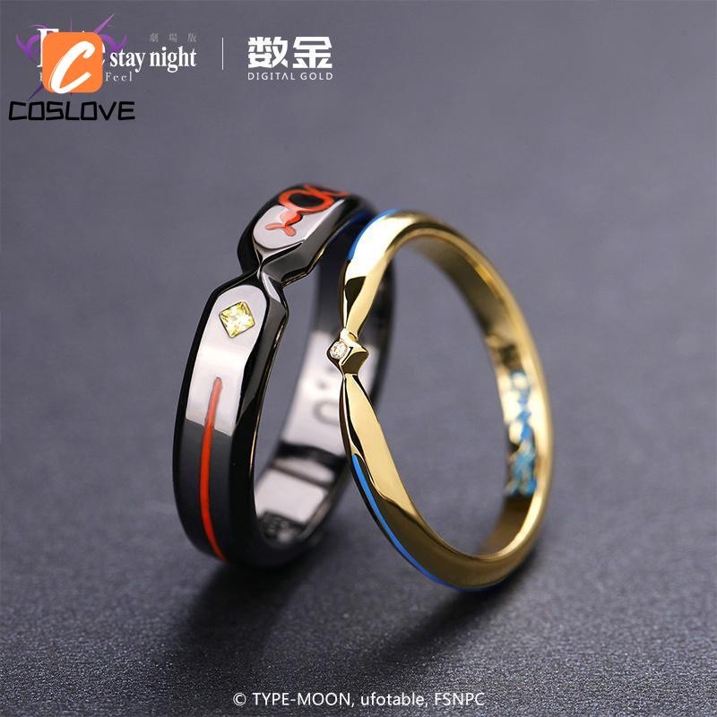 Quạt làm anime Fate Stay Night Saber phong cách, đạo cụ cosplay nhỏ gọn