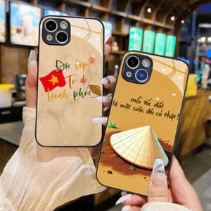 Ốp Ống Kính Mũ Hạnh Phúc Độc Lập Miễn Phí Cho iPhone 16 17,15 14 13 12 11 X XS XR 8 7 6 Pro Max Plus Mini 6s 6g 7g 8g 6p 7p 8p