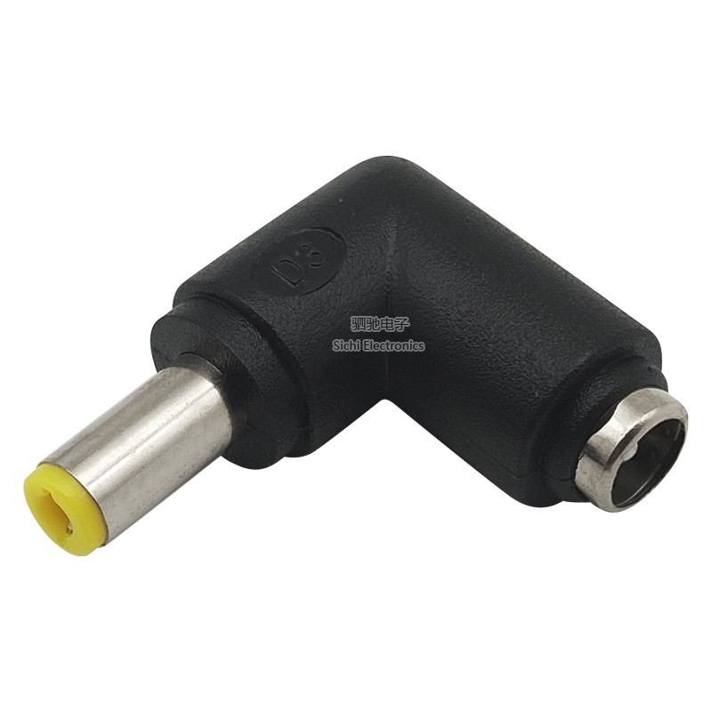 Bộ chuyển đổi phích cắm nguồn DC 5.5 * 2.1 / 2.5 / 1.35mm Bộ chuyển đổi máy tính xách tay nữ sang nam