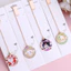 BH2 Sanrio Pochacco Kuromi Kim Loại Đánh Dấu Trang Hoạt Hình Mặt Dây Chuyền Tốt Nghiệp Mùa Quà Tặng Cho Bạn Bè Quà Lưu Niệm HB2