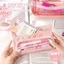 Túi văn phòng phẩm TUYỆT VỜI, Túi đựng bút màu Macaron dung tích lớn, Quà tặng tổ chức văn phòng phẩm bằng vải Canvas đa chức năng dễ thương
