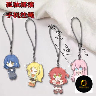 Anime Lonely Rock Dây Đeo Điện Thoại Yamada Ryo Ichichi Hongxia Goto Ichiri Kita Ikuyo Mặt Dây Chuyền Cặp Học Sinh