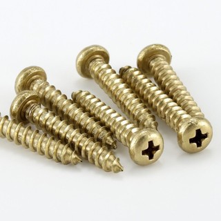 ((LXY) Vít Đồng Vít răng thưa Vít bắn gỗ pake đầu tròn ,Vít gỗ M3 / M3.5 / M4 / M5 / M6 * L6-50MM (RM-VN-1)
