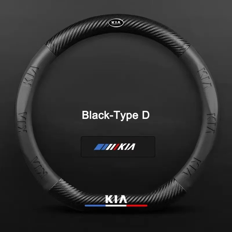 [Hàng giao ngay] Vỏ vô lăng Kia K2 K3 K4 K5 K7 K9 KX7 Forte Ceed Soul Sorento Sportage RIO Seltos Picanto vỏ vô lăng thời trang phụ kiện ô tô