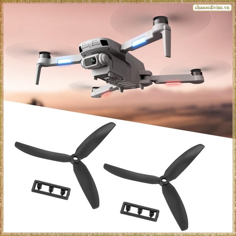 [K O G X] 1 cặp 5030 Cánh quạt truyền động trực tiếp 3 cánh CW / CCW cho máy bay RC (Đen)