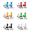 RC Car Alum GPM ERV010 + 15MM Bánh Xe Lục Giác Bộ Chuyển Đổi Cho Trxs 1 / 16 Mini E Revo Sửa Đổi Thân Rộng Thấp Trung Tâm Trọng Lực Kết Hợp