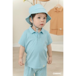 Chaang SS2025 Bộ Polo Bloom cho bé
