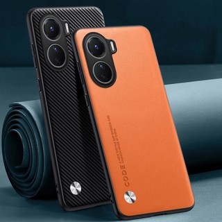 Ốp lưng cho Vivo Y16 Vỏ da PU mờ sang trọng chống sốc