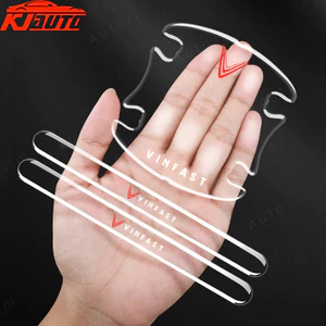 Vinfast Cửa Xe Bát Bảo Vệ Miếng Dán Tay Cầm Miếng Dán Trong Suốt Đa Năng Bên Chống Va Chạm Dải Chống Trầy Xước Miếng Dán Cho Lux A Fadil President SA VF5 VF8 VF9 E34