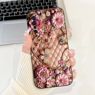 Ốp Chống Sốc Cho Oppo A91 F15 Cover CPH2001 CPH2021 Hoa Hồng Thời Trang Nơ Điện Thoại Cho OPPO Reno 3 CPH2043 Ốp Lưng