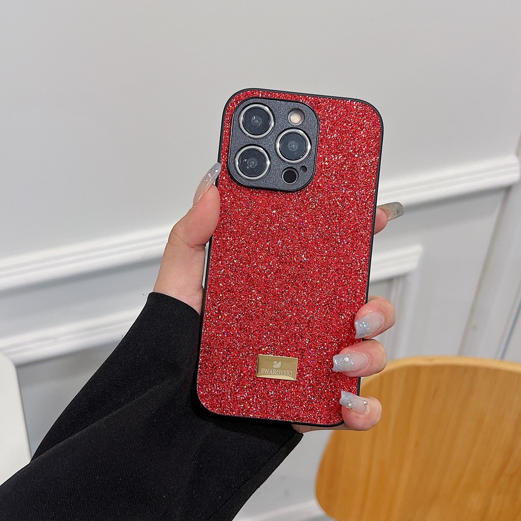 Dành Cho OPPO A3PRO A5PRO A80 A96 A92 A73 A60 A15S A53 A33 A17 A76 A77 A57 A74 A12 A31 A3X Thời Trang Lấp Lánh Thủ Công Thiết Kế Độc Đáo Vỏ Điện Thoại Chống Sốc