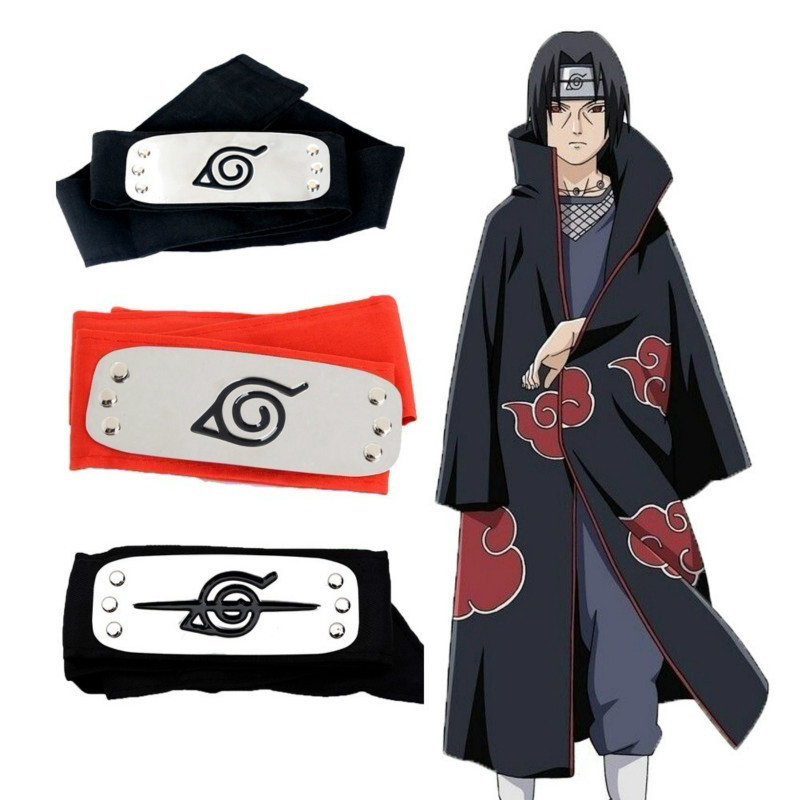 SY3 Naruto Băng Đô Akatsuki Thành Viên Trang Phục Hóa Trang Sasuke Itachi Hoshigaki Kisame Deidara YS3