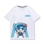 SY3 Kasane TETO Hatsune Miku Áo thun mùa hè Anime Tay Ngắn Top YS3
