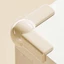 QEARY 12 Cái / bộ Vỏ Bảo Vệ Góc Bàn, Băng Hai Mặt Trong Suốt Góc Cạnh Silicon, PVC Màu Đen Be Bảo Vệ Chống Va Chạm Góc Gravida