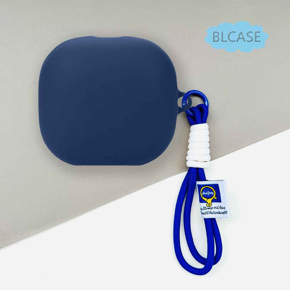 Hộp đựng tai nghe cho Anker Soundcore Liberty 4 / 4 Pro Tai nghe silicon Vỏ mềm Bảo vệ tai nghe màu trơn có vòng
