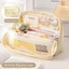 Túi văn phòng phẩm TUYỆT VỜI, Túi đựng bút màu Macaron dung tích lớn, Quà tặng tổ chức văn phòng phẩm bằng vải Canvas đa chức năng dễ thương