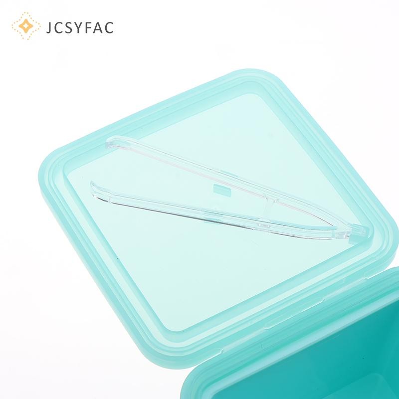 Jcsyfac 300ml Chai Có Thể Đổ Lại Nhựa Rỗng Trang Điểm Nồi Du Lịch Mặt Kem / Sữa Dưỡng / Hộp Đựng Mỹ Phẩm Có Nhíp Mới