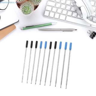 Charmantcc1 Mực Nạp 10 Chiếc Bút Bi Có Thể Thay Thế Nạp Lại 1 Mm Đầu Vừa