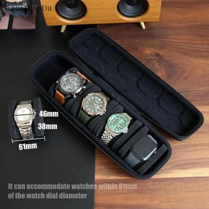 HA Hộp Đựng Đồng Hồ Dành Cho Nam Hoặc Nữ Đồng Hồ Du Lịch Hộp Đựng Di Động Lưu Trữ Đồng Hồ Hiển Thị Giá Đỡ Cho Đồng Hồ Đeo Tay Và Đồng Hồ Thông Minh n