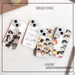 Ốp Lưng Điện Thoại Samsung Galaxy A55 A15 A54 A14 A35 A12 A05 A34 A71 A52 A52S A32 A50 A50S A30S Bao Anime Họa Tiết Nhân Vật Hoạt Hình Bóng Chuyền Haikyuu Laser IMD