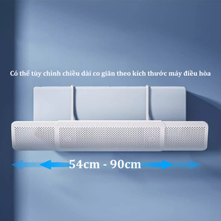 Xoay 180 Độ 3 Cánh Điều hòa cao cấp kính chắn gió có thể điều chỉnh, Tấm Chắn Máy Lạnh, Lanh