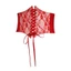 Thắt lưng Corset ren WOODNEST, Thắt lưng thêu hoa bằng da PU lụa co giãn, Thắt lưng cơ thể giảm béo co giãn rộng trang trí thời trang dành cho nữ Cô gái cô dâu