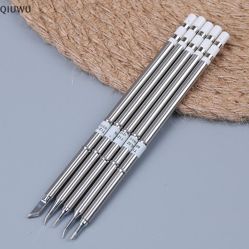Đầu sắt hàn QIUWU T12 BC2 / J02 / JL02 / KR / ILS cho trạm hàn làm lại.