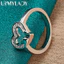 URMYLADY Bạc 925 Trái Tim Tình Yêu 7-10 # Nhẫn Nữ Tiệc Cưới Thời Trang Quyến Rũ Trang Sức