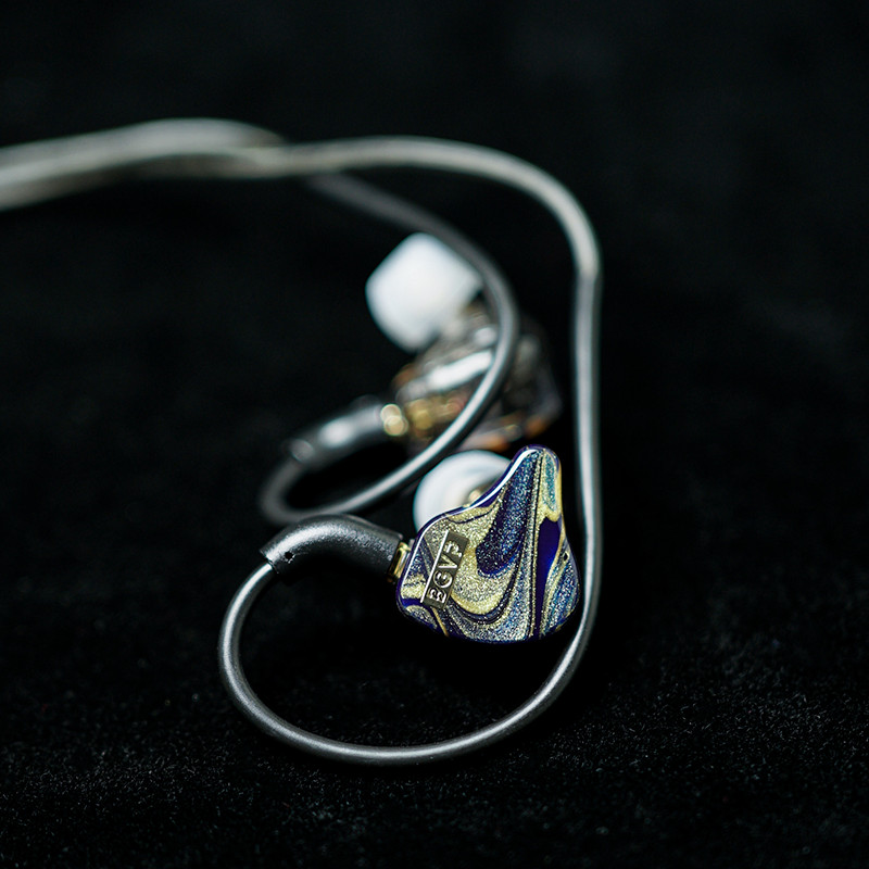 Bgvp Butterfly Pro 1DD + 1BA Tai nghe chơi game lai Iem Tai nghe HiFi có dây Iem