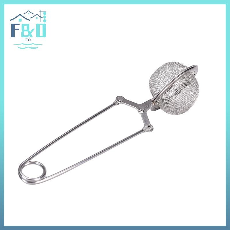 F&O Bóng lọc trà bằng thép không gỉ dài 15cm