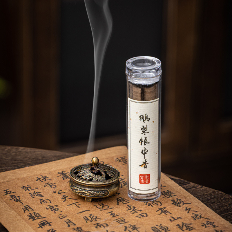 ✨Lư Hương Nhỏ Viên Hương Mini Nhỏ Mây Tốt Lành Trong Nhà Hương Liệu Ngỗng Chống Dính Tài Khoản Lê Hương Gỗ Trầm Hương Gỗ Đàn Hương Dài-