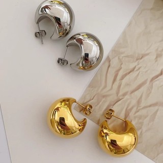 Bông tai Pháp sang trọng nhẹ nhàng cao cấp dành cho nữ, kết cấu thích hợp đơn giản, Bông tai thép titan bằng thép không gỉ nổi tiếng trên Internet dành cho nữ