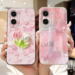 Dành Cho Xiaomi Redmi A5 NFC 4G RedmiA5 A 5 Ốp lưng Bướm Hoa Thỏ Tranh Dễ Thương Ốp Lưng Silicon Lỏng Vỏ Mềm