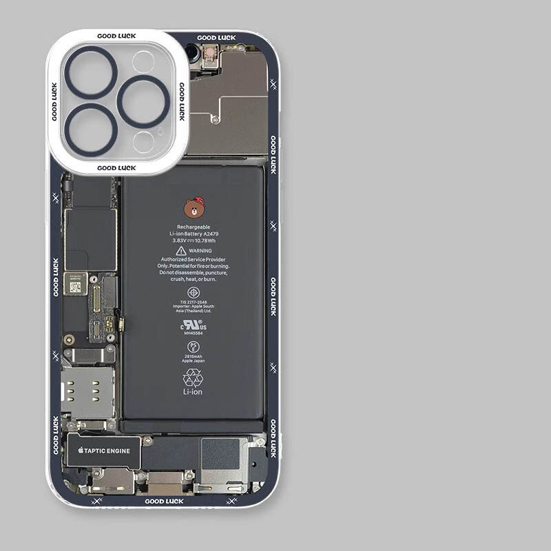 Ốp Lưng Cho Xiaomi POCO X6 Pro X3 X4 X5 F5 Pro X3 GT NFC M3 M4 Pro Mi 11 Lite 5G NE 11T Pro Ốp Lưng Điện Thoại Sáng Tạo Bảng Mạch Silicon Camera Bảo Vệ Mắt Thiên Thần