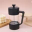 Nồi pha cà phê ép kiểu Pháp JUIC, Máy pha cà phê trà chịu nhiệt thủy tinh Borosilicate, Máy pha trà di động 350 / 600 / 1000ML