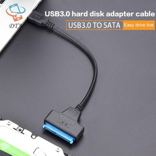[DTA] Cáp SATA Sang USB 3.0 / Type-C / 2 Trong 1 USB3.0 Type-C Lên Đến 6 Gbps Cho ổ cứng SSD gắn ngoài 2,5 Inch SATA 3 22 Pin Adapter VN