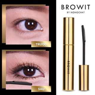 Mascara, Kẻ  Browit Nongchat Thái Làm Dày Dài Mi Chuyên Dụng Cho Makeup