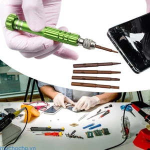 Mocho Di Động 5 Trong 1 Nhiều Dụng Cụ Tháo Tua Vít Bộ Với Đầu Có Thể hoán Đổi Cho Nhau Cho Người Hâm Mộ DIYer Cra