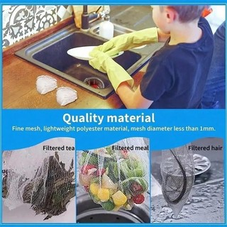 Bộ lọc rác bồn rửa dùng một lần 100 / 200 / 300 - Túi lưới lọc chống tắc phòng tắm nhà bếp