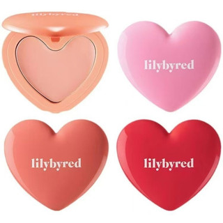 Lilybyred Monochrome Powder Blusher Cream Lilybyred ❈ 🍒 ❈ ❈ Love Cute Natural Vitality Girl Pink Tender Sinh viên dễ thương Tắm nắng và làm sáng mặt Blush Trang điểm mặt