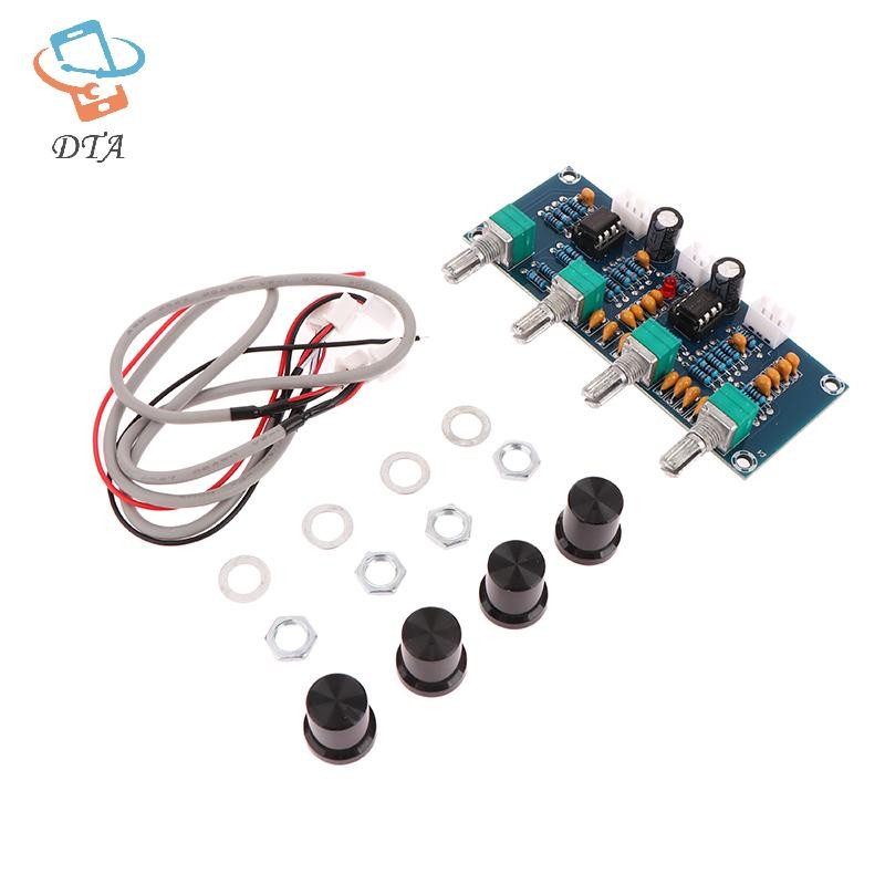 [DTA] XH-A901 NE5532 Tone Board Preamp Pre-amp với Treble Bass Điều chỉnh âm lượng Bộ điều khiển âm thanh trước khuếch đại VN