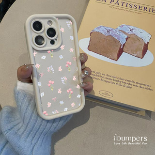 ibumpers Ốp Điện Thoại iPhone Họa Tiết Hoa Ngọt Ngào Ốp Lưng Dày Dặn Silicon Mềm Chống Rơi Chống Sốc Cho IPhone 16 15 14 12 13 11 Pro Max IP 7 8 Plus X XS XR
