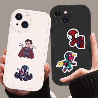 120 Chiếc Hoạt Hình Marvel Nhân Vật Miếng Dán Người Nhện Người Sắt Hulk Hoạt Hình Graffiti Miếng Dán