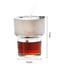 Cốc Thủy Tinh 400ML Bọc Da Cao Cấp Tặng Kèm Nắp Đậy Và Ống Hút-GIOVA