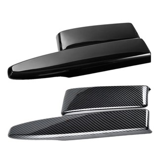Lookshow 2 Cái / bộ Bảng Điều Khiển Trung Tâm Ô Tô Nắp Tay Hộp Viền Vỏ Bảo Vệ Cho Xe Mercedes Benz C E GLK Class W204 W212 2009-2013 Tay Lái Xe Trái K8O4